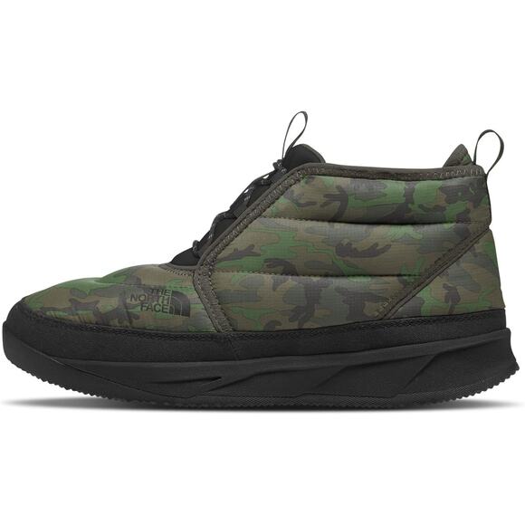 The North Face NSE Chukka Basecamp Men's Insulated Boots Black/Camo, Size 10.5 - Picture 1 of 7